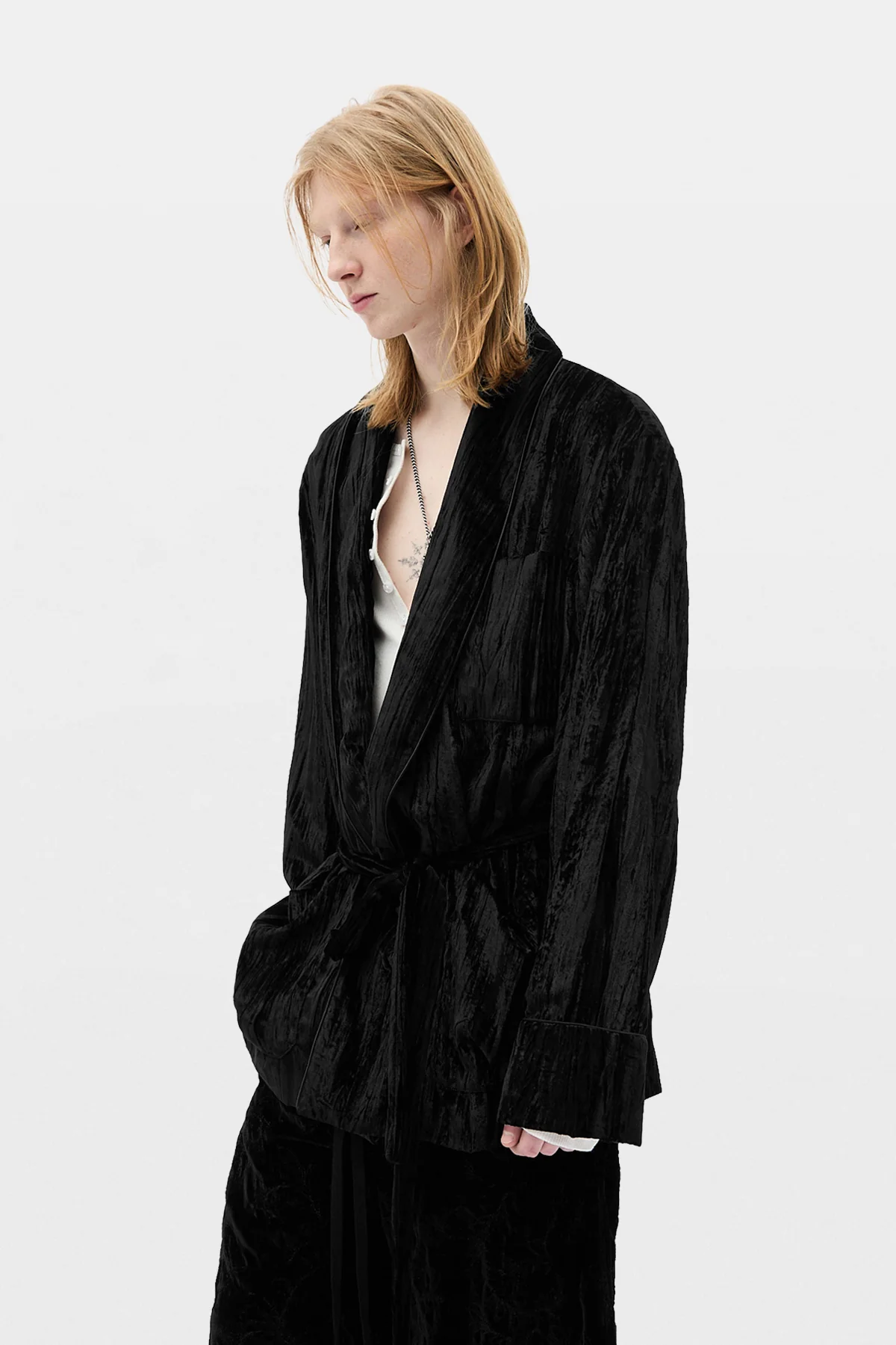 Kamil Fluid Belted Jacket - Image 2