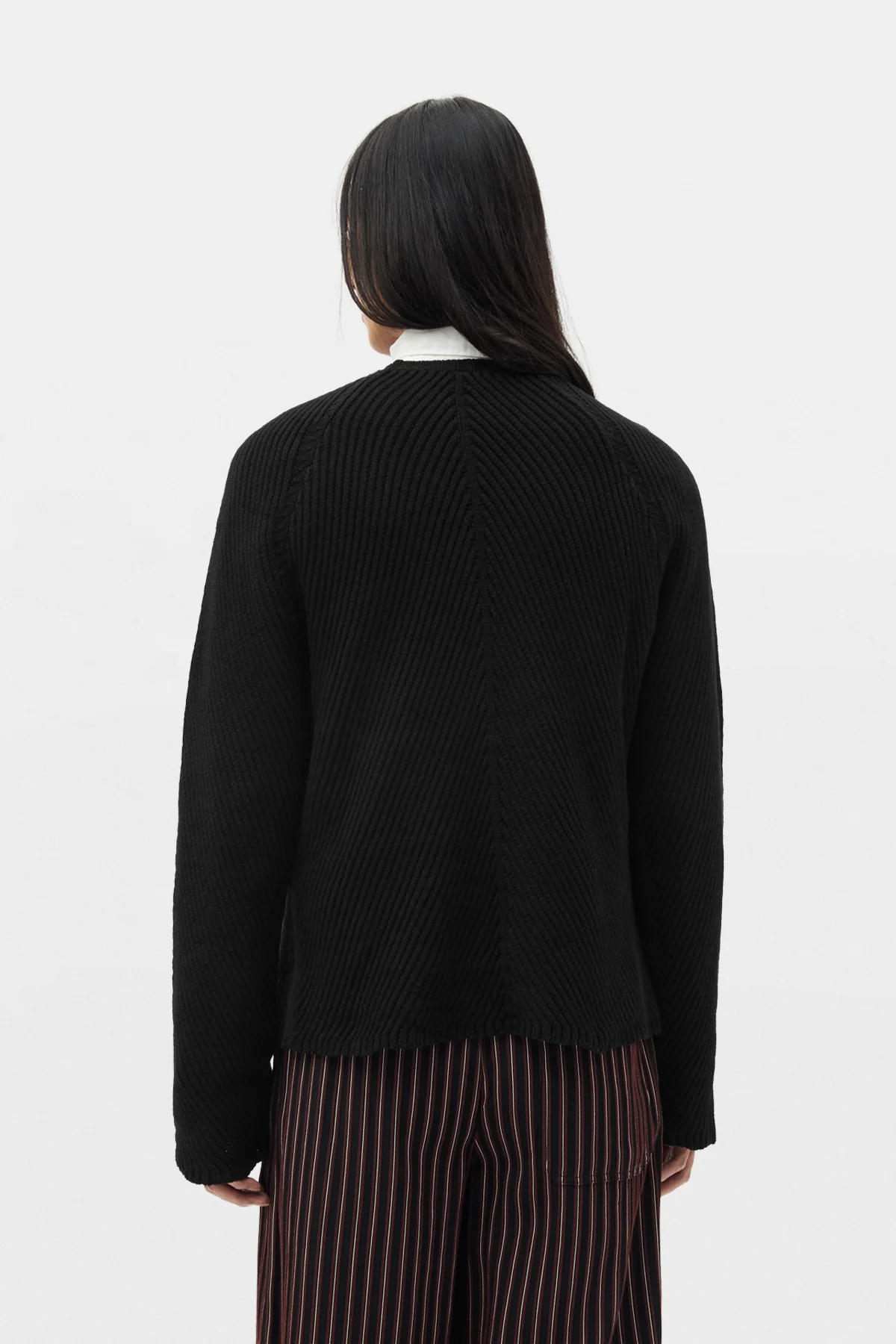 Ferdin Diagonal Rib Comfort Sweater - Image 3