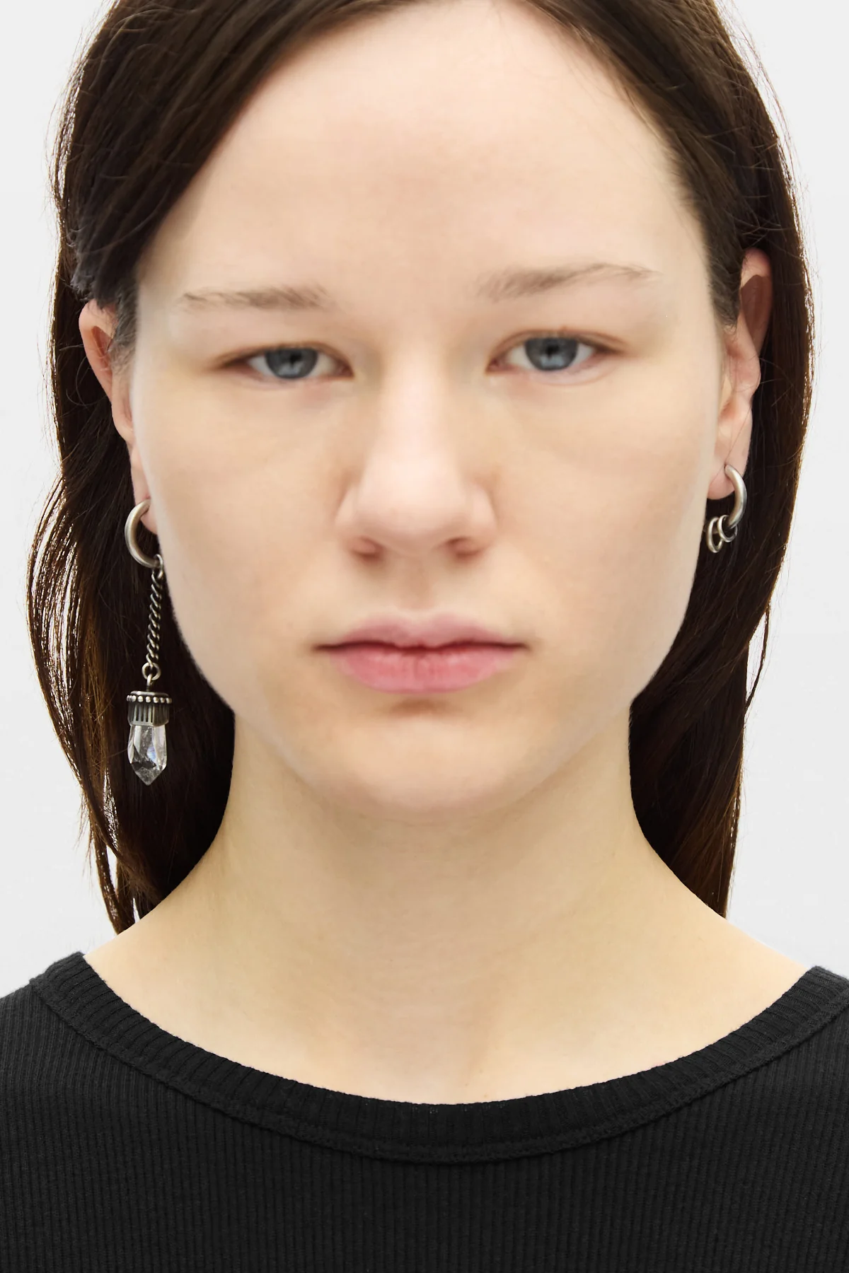 Vira Earrings with Quartz - Image 3