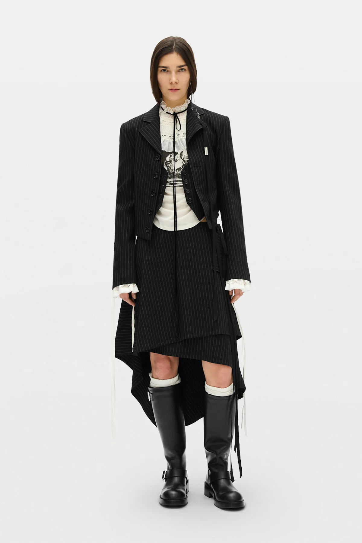 Manda Cropped Blazer - Image 4