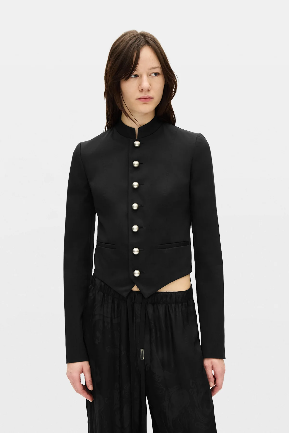 Bab Stand Collar Blouson