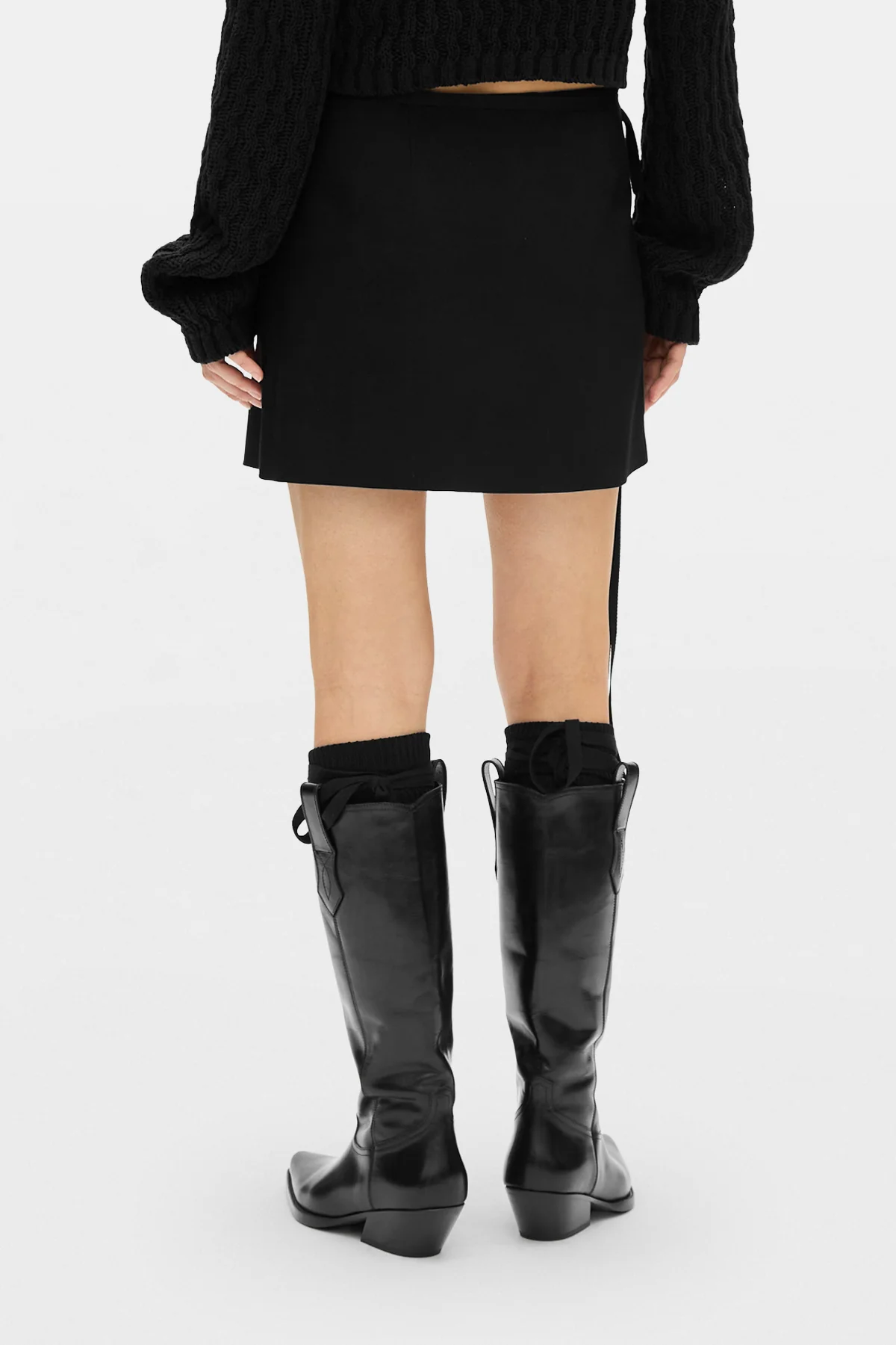 Jolien Mini Wrap Skirt - Image 3