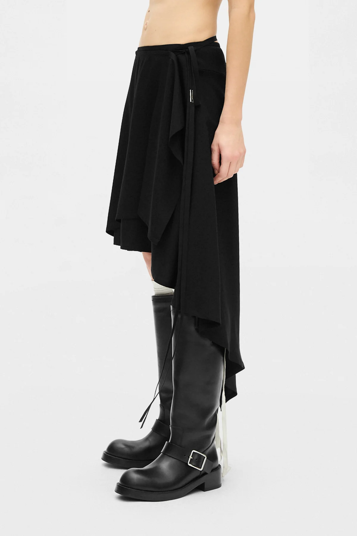 Birit Asymmetrical Wrap Skirt - Image 2
